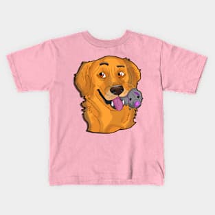 Golden Retriever Kids T-Shirt